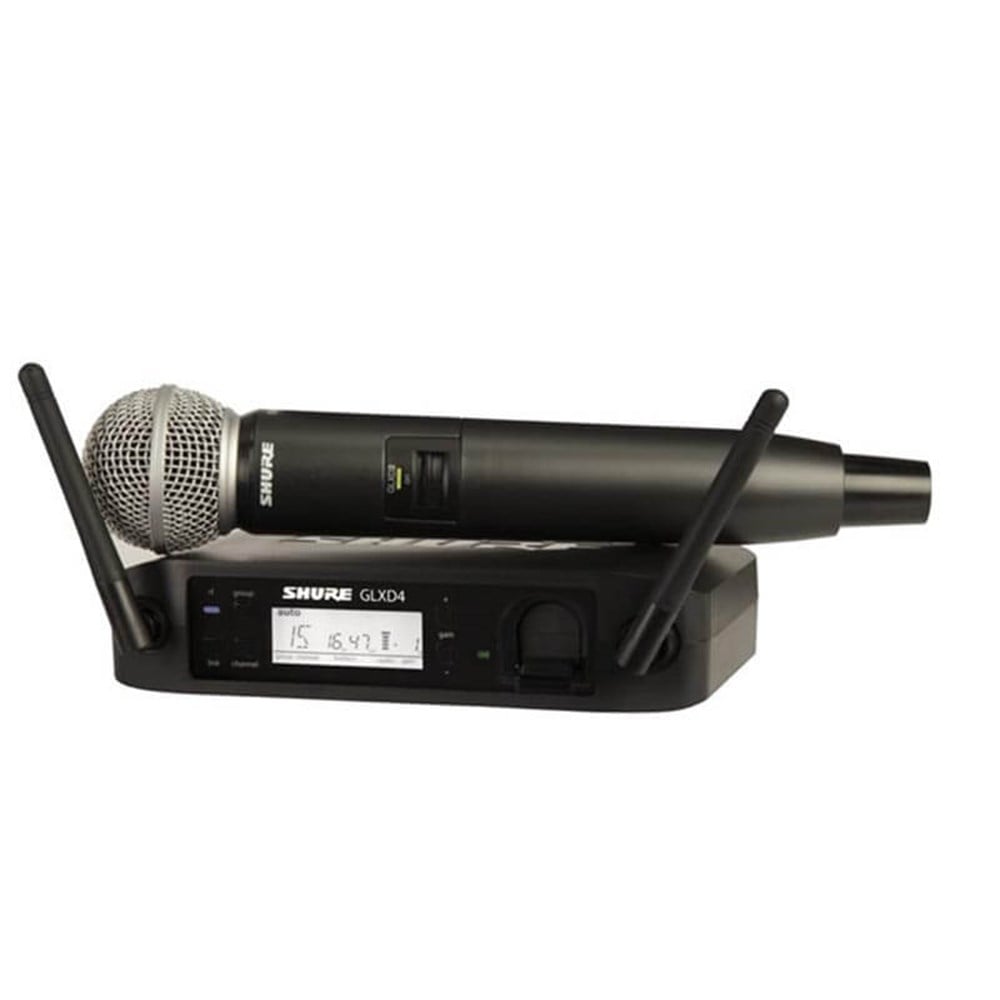 Shure GLXD24E-SM58 Kablosuz Telsiz El Mikrofonu