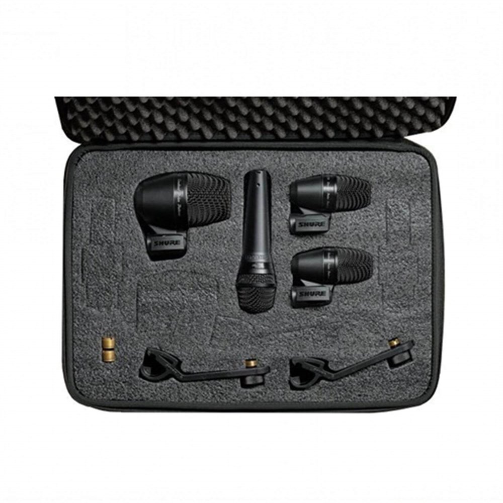 Shure PGADRUMKIT4 Bateri Mikrofonu 4 Adet