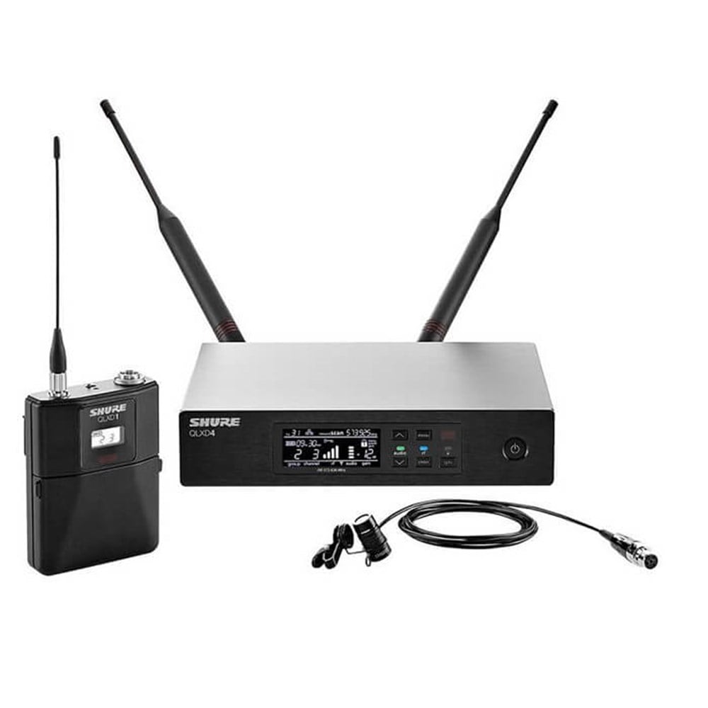 Shure QLXD14E-85 Yaka Tipi Telsiz Mikrofon Seti (Cardioid)