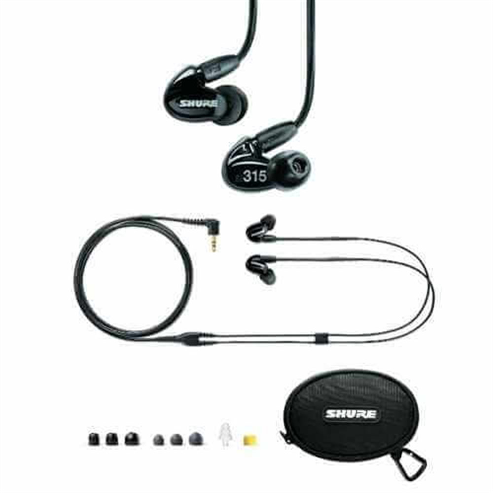 Shure Se315-K In-Ear Kulaklık