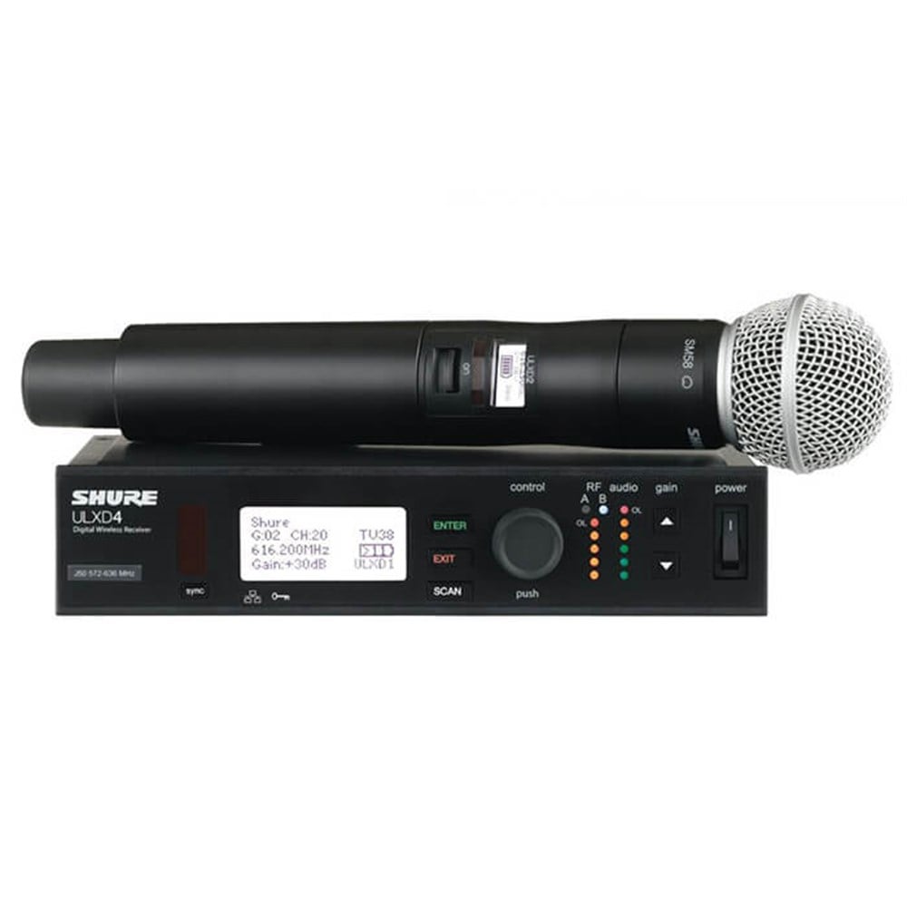 Shure ULXD24ESM58 Kablosuz Telsiz Mikrofon