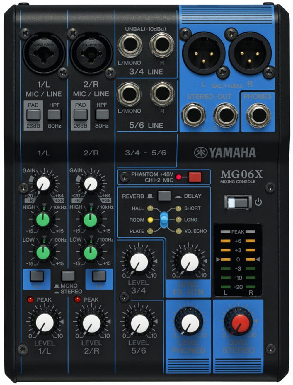 Yamaha MG06 X  6 Kanal Deck Mikser