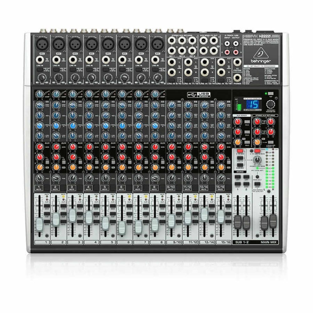 Behringer Xenyx X2222 - USB Deck Mikser (16 Kanal)
