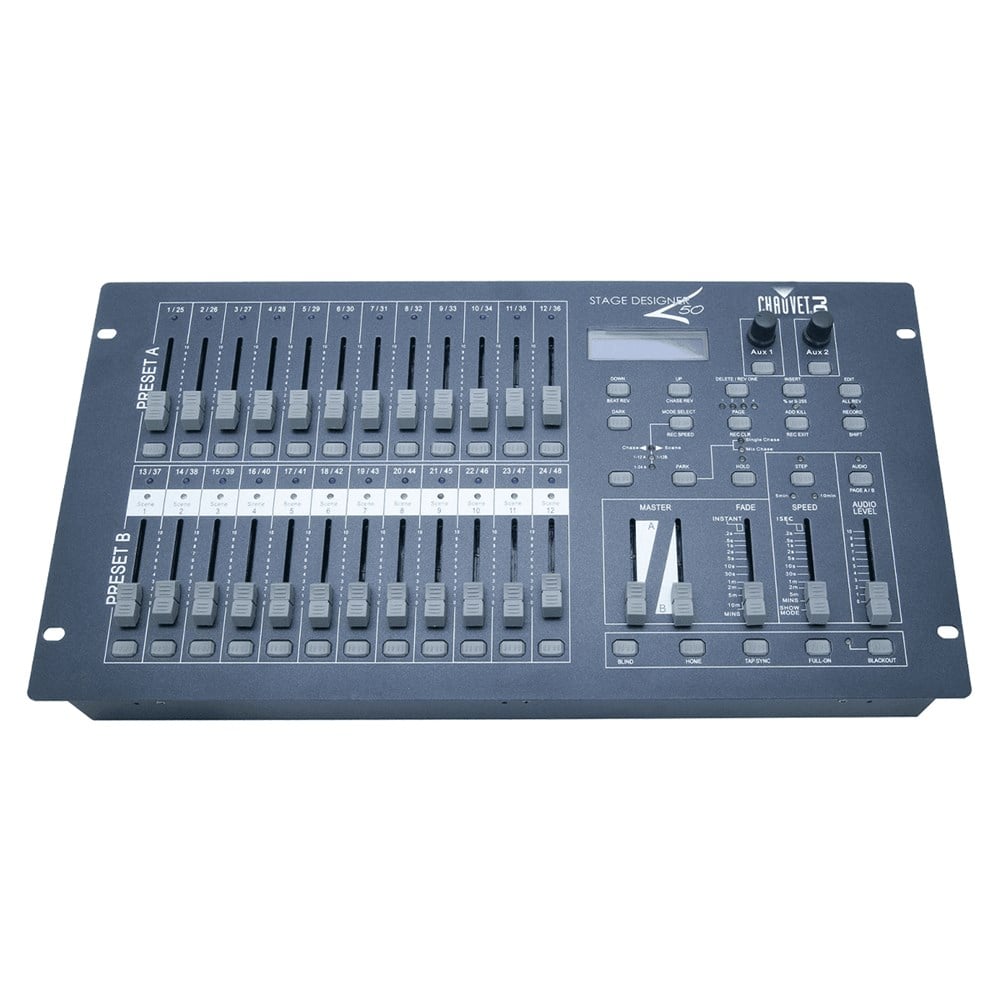 Chauvet Stage Designer 50 - 48 Kanal Işık  Dmx Kontrol Masası