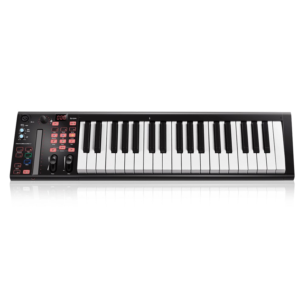 Icon IKeyboard 4S Ses kartlı 37 Tuşlu Usb Midi Klavye Controller