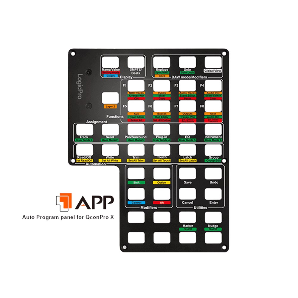 Icon Qcon ProX APP-Logic  - DAW Şablon 