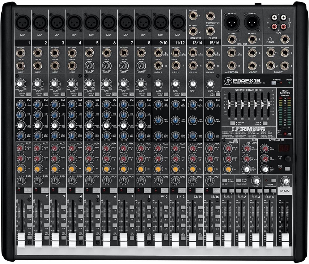 Mackie ProFX16 16 Kanallı Mikser