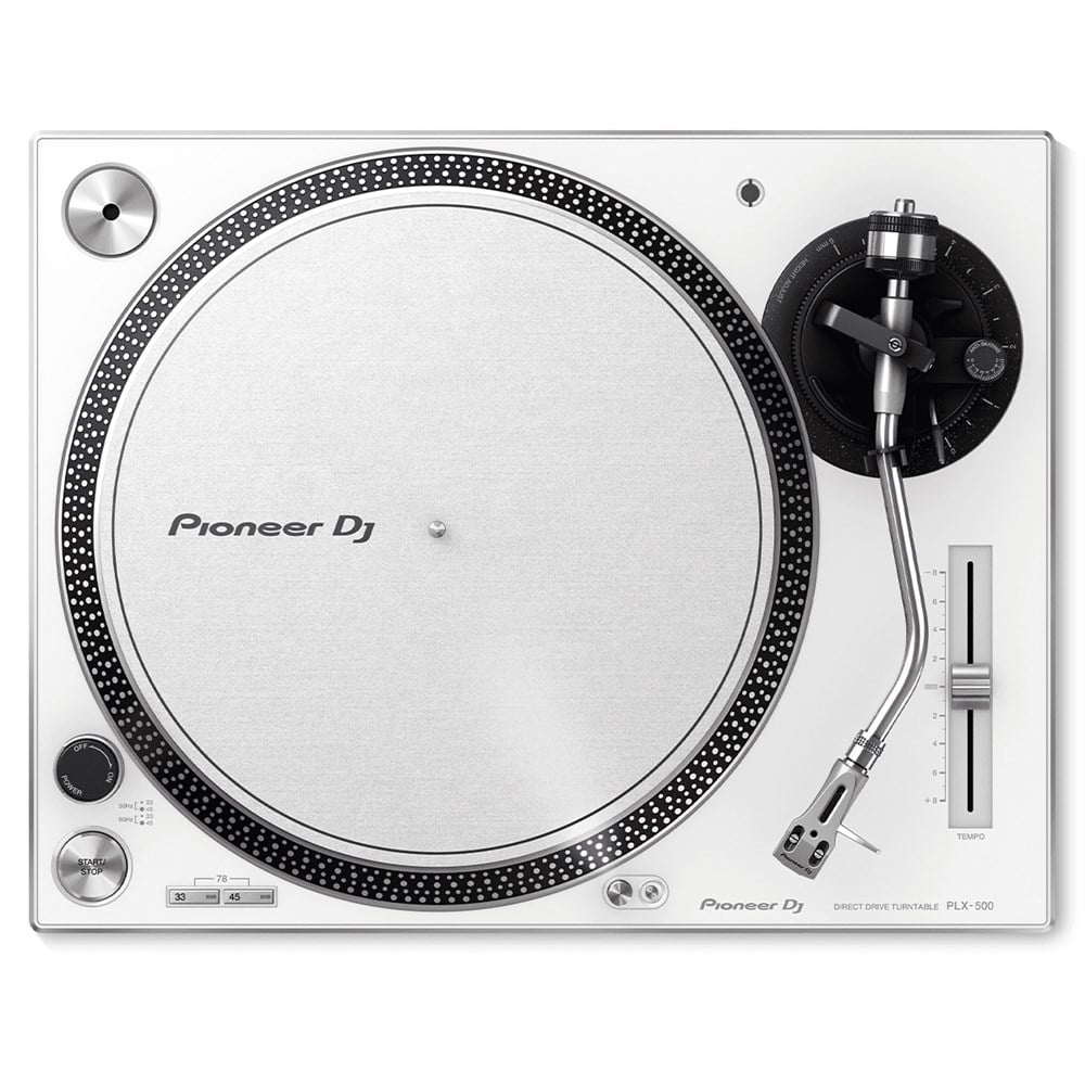 Pioneer DJ PLX-500 (Beyaz) Direct Drive Turntable