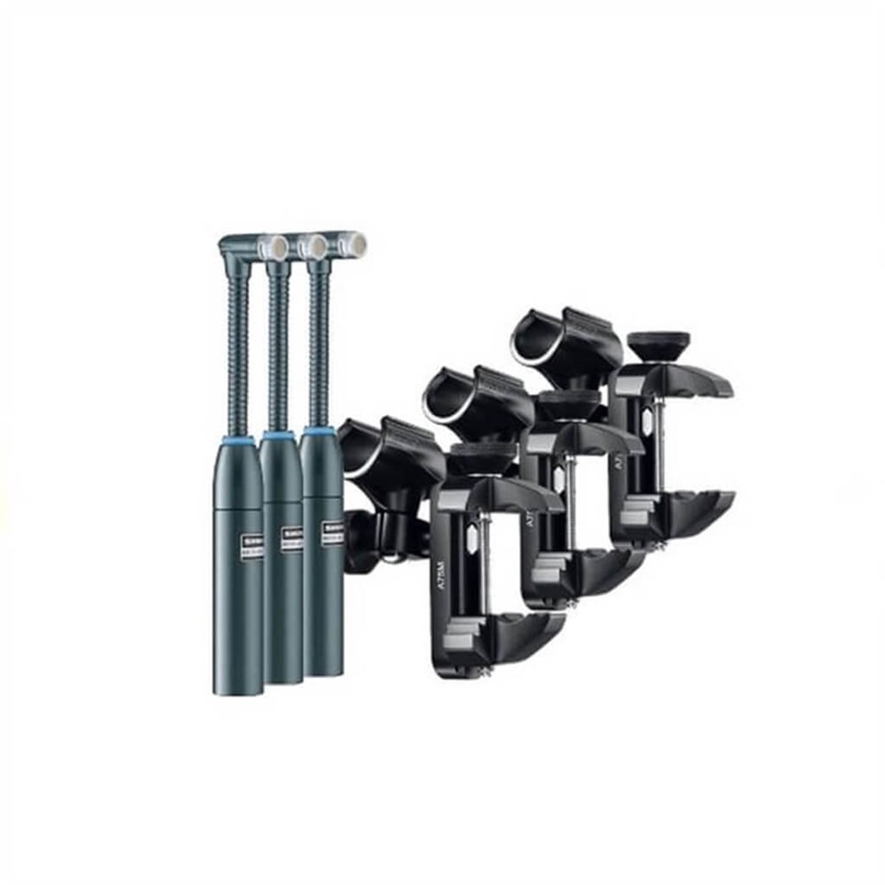 Shure - BETA 98AMPC-3PK 3lü Küçük Kardioid Davul Mikrofon Seti