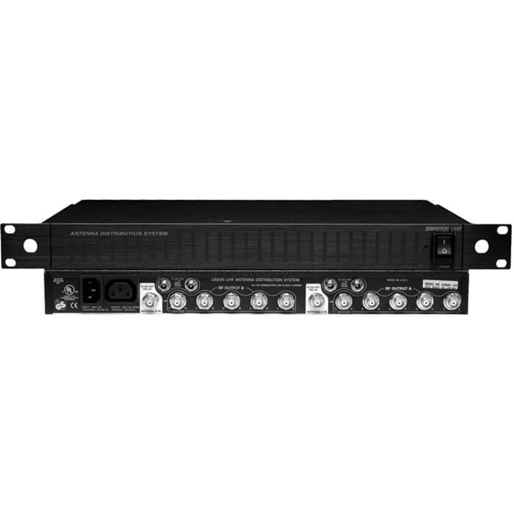 Shure -UA845-UWBE Aktif AntenGüç Dağıtıcı Sistem
