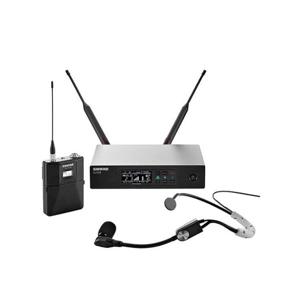 Shure QLXD14E-SM35 Headset Telsiz Mikrofon Seti