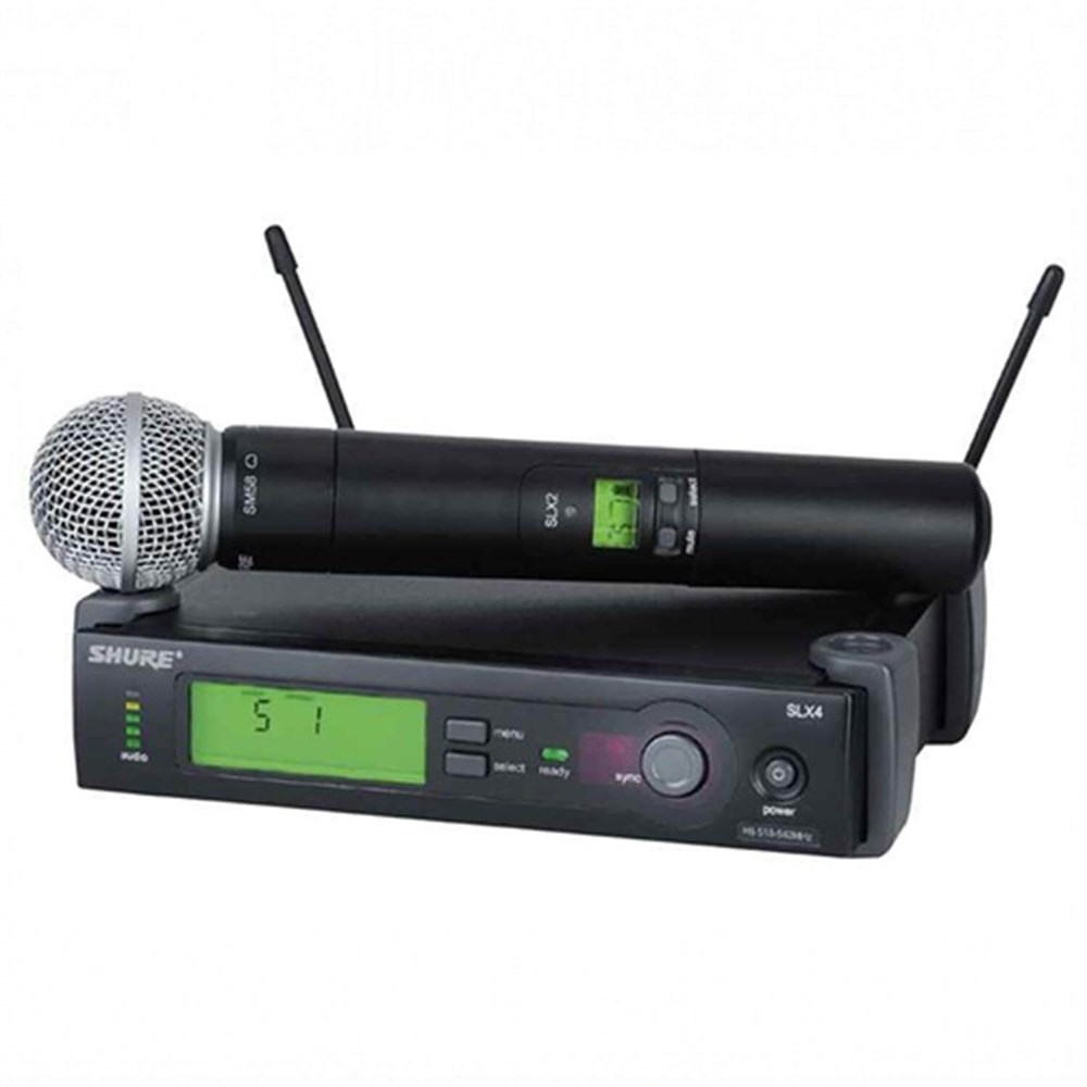 Shure SLX24E-B58 Kablosuz Telsiz Mikrofon