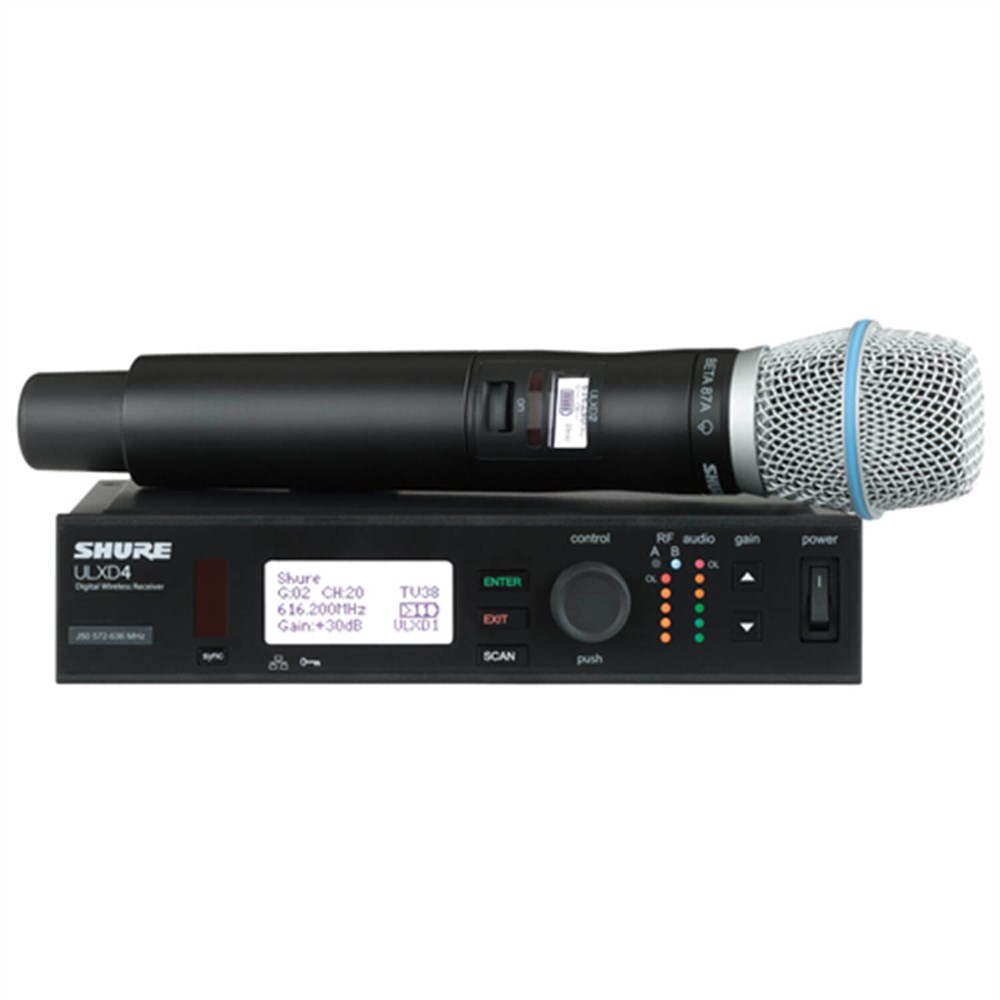 Shure ULXD24EB87A Kablosuz Telsiz Mikrofon
