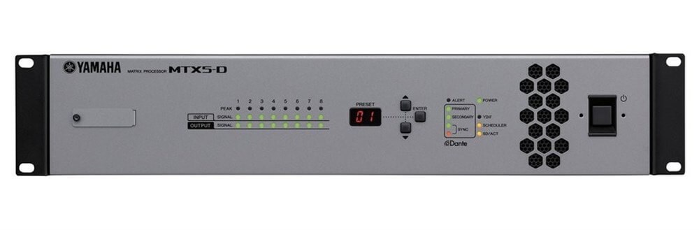 Yamaha MTX5-D 34x16 Matrix Mixer  Signal Processor