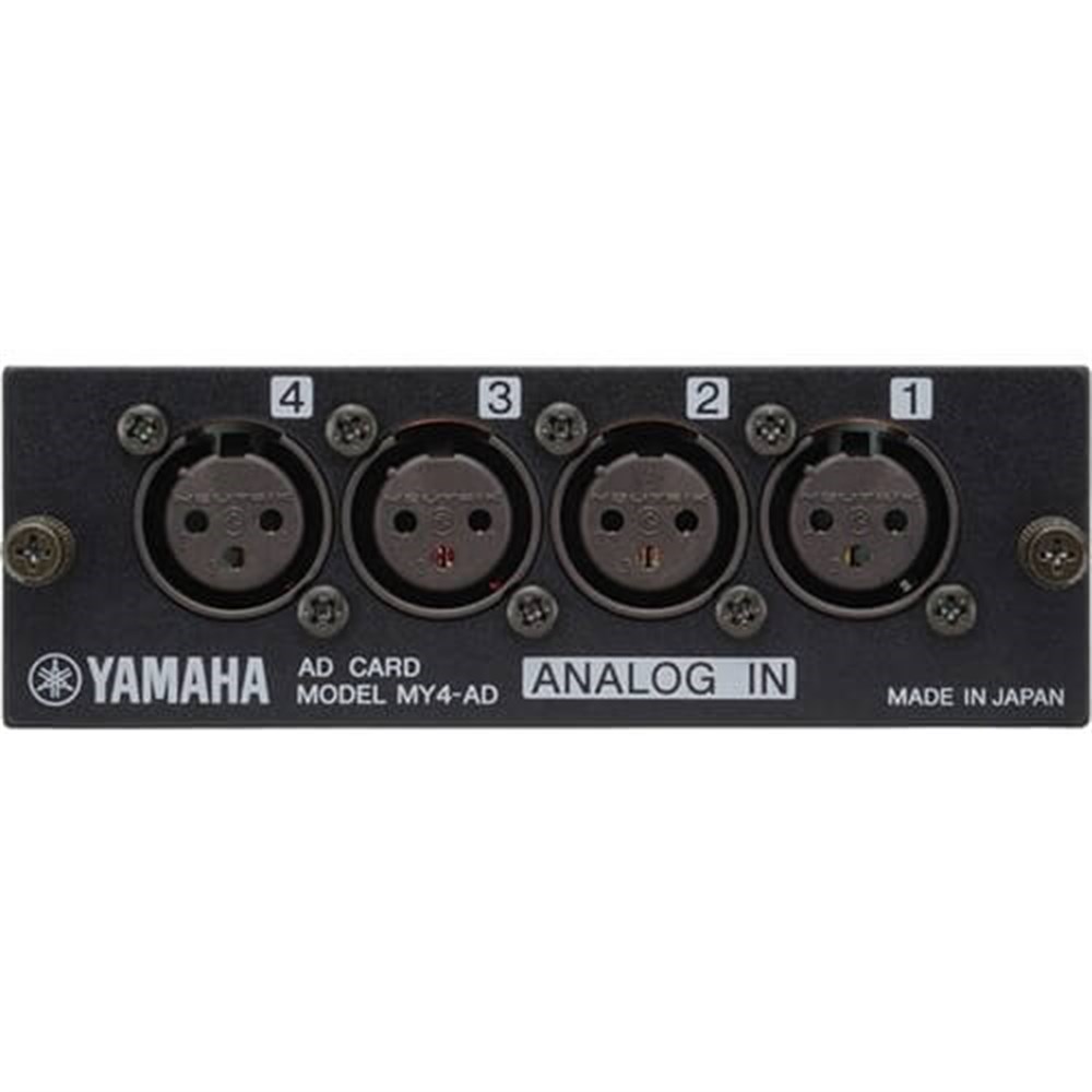 Yamaha MY4AD - 4 Kanal Analog Giriş Kartı