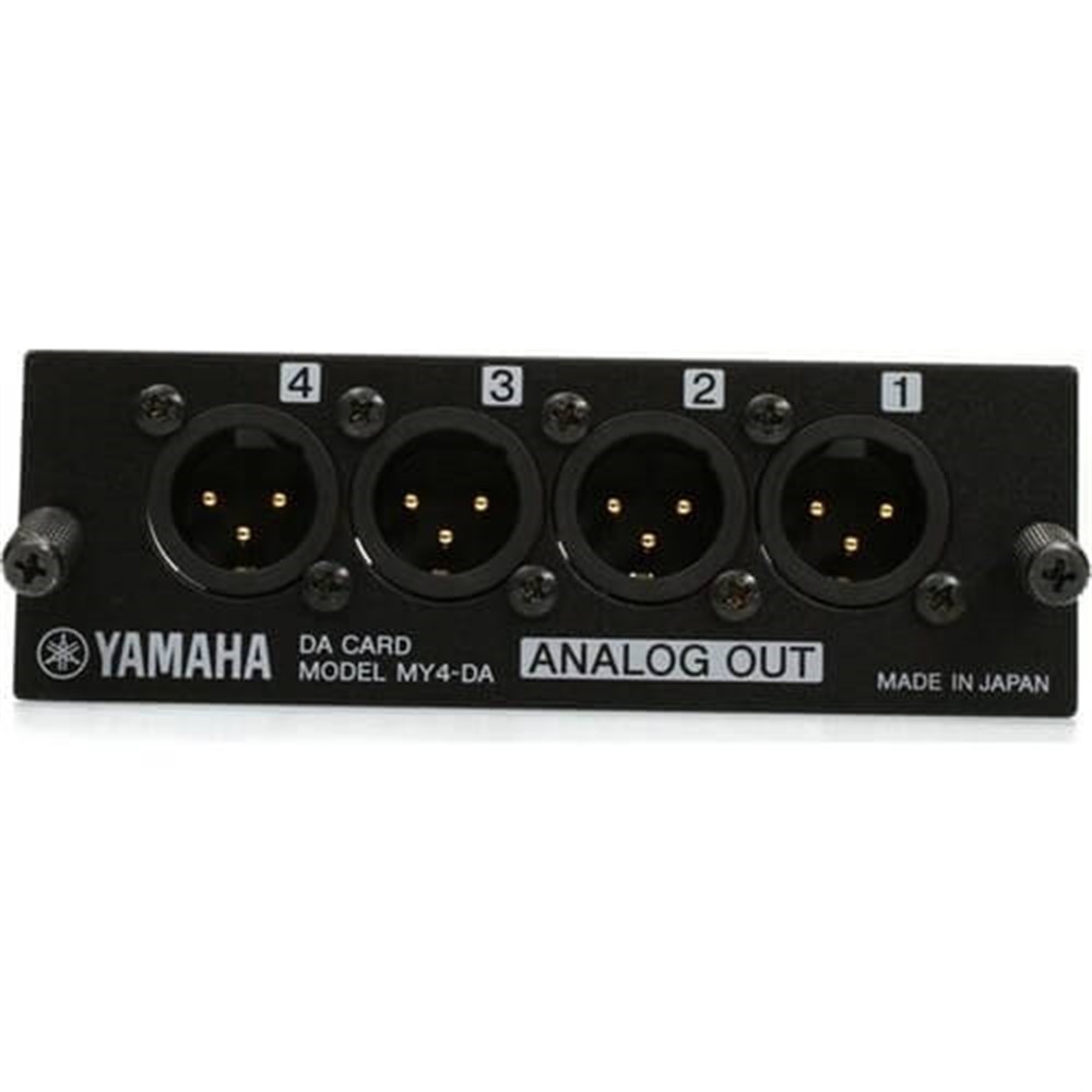 Yamaha MY4DA - 4 Kanal Analog Çıkış Kartı