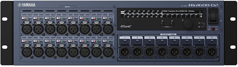 Yamaha RIO1608-D2 Dante Dijital Stage Box