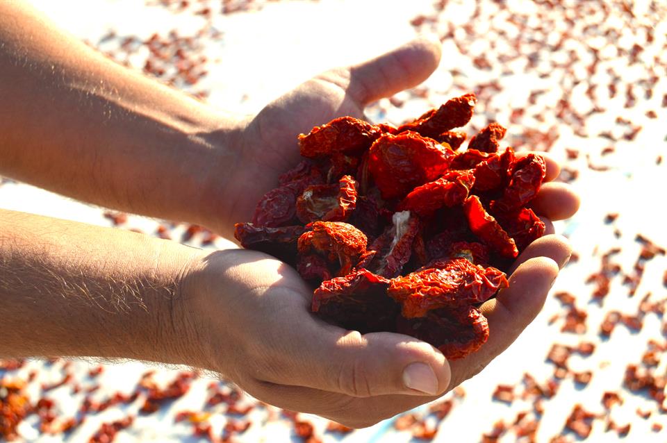 Dökme - Güneşte Kurutulmuş Domates Yarımları