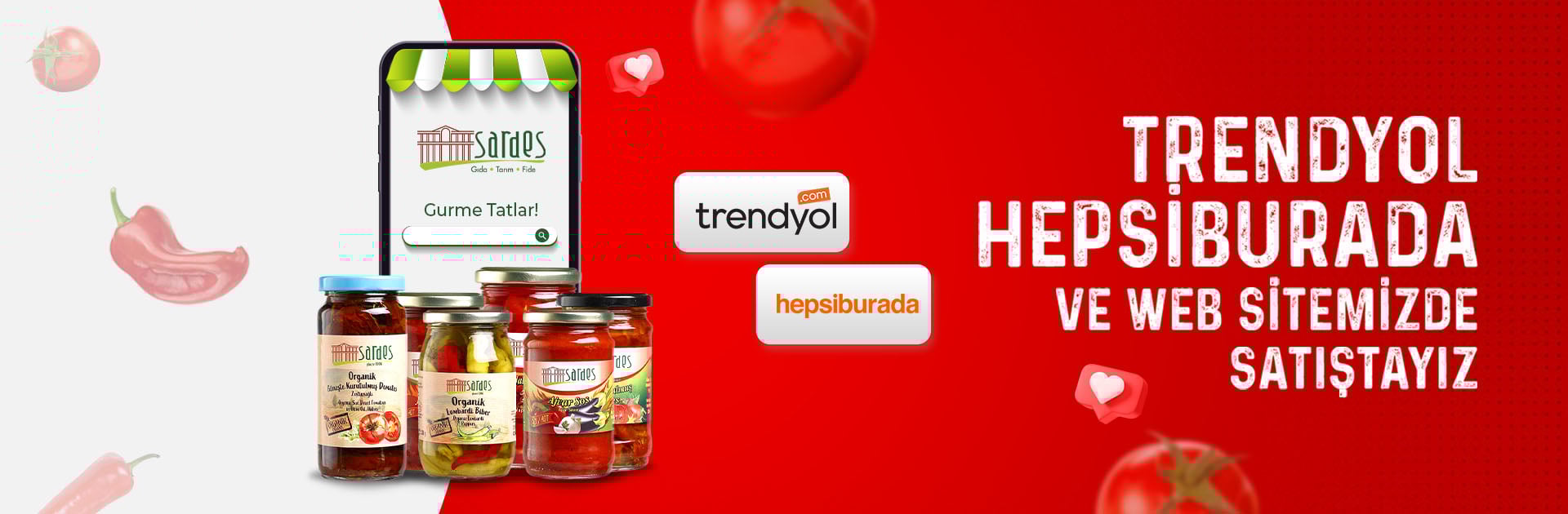 Trendyol & Hepsiburada'da Satıştayız!