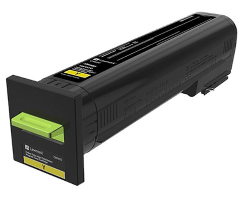 Lexmark 72K5XY0 - Ekstra Yüksek Kapasiteli Sarı Toner
