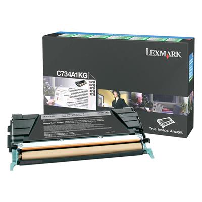 Lexmark C734A1KG - Siyah Toner