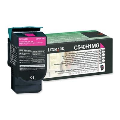 Lexmark C540H1MG - Yüksek Kapasiteli Kırmızı Toner