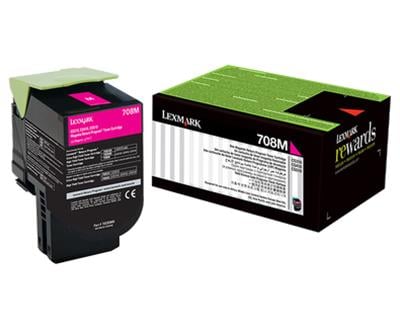 Lexmark 70C80M0 - Kırmızı Toner