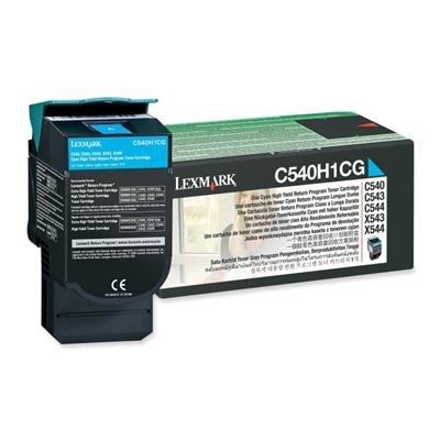 Lexmark C540H1CG - Yüksek Kapasiteli Mavi Toner