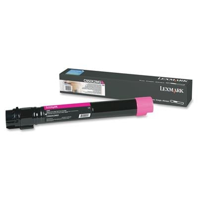 Lexmark C950X2MG - Ekstra Yüksek Kapasiteli Kırmızı Toner