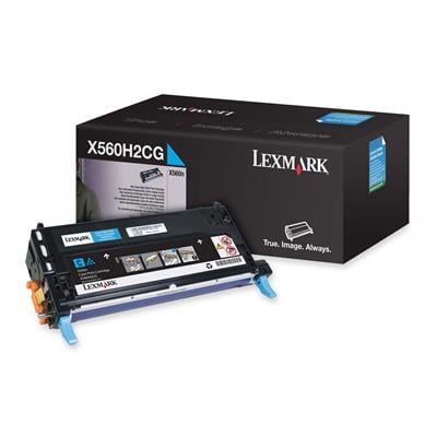 Lexmark X560H2CG - Yüksek Kapasiteli Mavi Toner