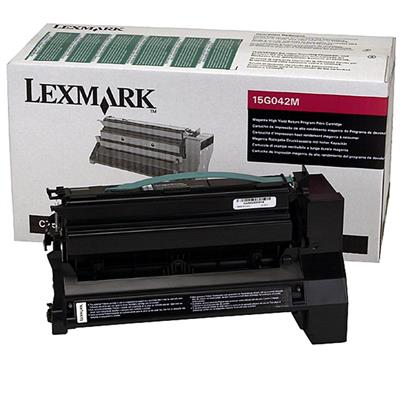 Lexmark 15G042M - Yüksek Kapasiteli Kırmızı Toner