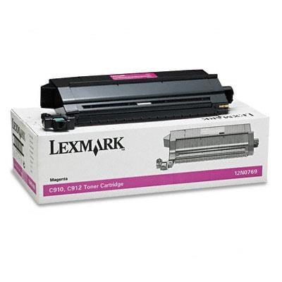 Lexmark 12N0769 - Kırmızı Toner
