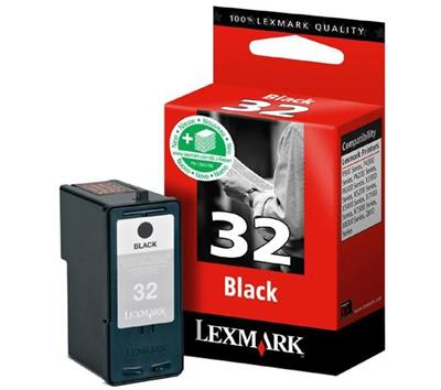 Lexmark 18CX032E - 32 Numaralı Siyah Kartuş