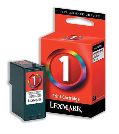 Lexmark 18CX781E - 1 Numaralı Renkli-Siyah Kartuş