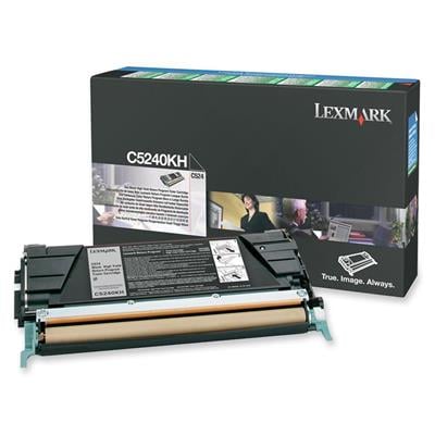 Lexmark C5240KH - Yüksek Kapasiteli Siyah Toner