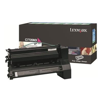 Lexmark C7720MX - Ekstra Yüksek Kapasiteli Kırmızı Toner