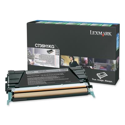 Lexmark C736H1KG - Yüksek Kapasiteli Siyah Toner