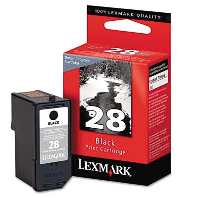 Lexmark 18C1428E - 28 Numaralı Siyah Kartuş