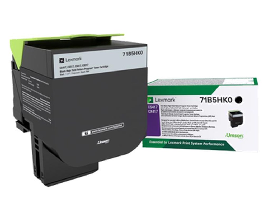 Lexmark 71B5HK0 - Yüksek Kapasiteli Siyah Toner