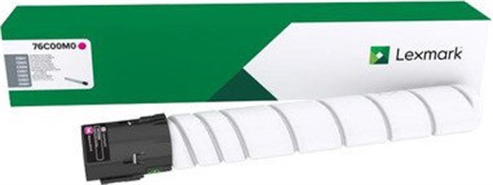 Lexmark 76C00M0 - Kırmızı Toner