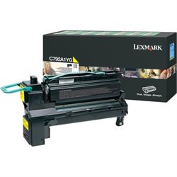 Lexmark C792A1YG - Sarı Toner