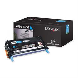 Lexmark X560H2CG - Yüksek Kapasiteli Mavi Toner