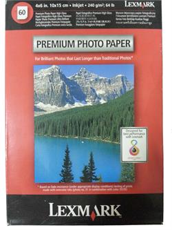 Lexmark Premium Photo Paper 60