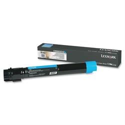 Lexmark C950X2CG - Ekstra Yüksek Kapasiteli Mavi Toner