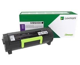 Lexmark 51B5H00 - Yüksek Kapasiteli Siyah Toner
