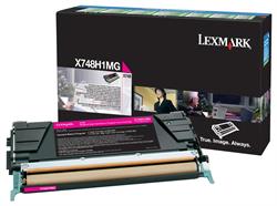 Lexmark X746A1MG - Kırmızı Toner