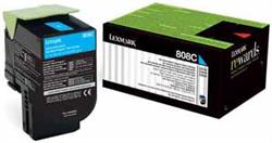 Lexmark 80C80C0 - Mavi Toner
