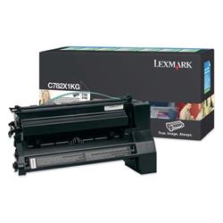 Lexmark C782X1KG - Ekstra Yüksek Kapasiteli Siyah Toner