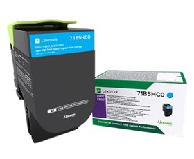 Lexmark 71B5HC0 - Yüksek Kapasiteli Mavi Toner