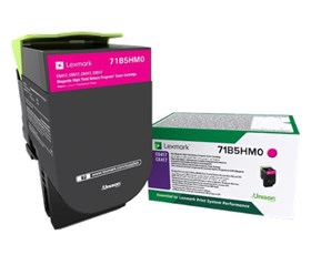 Lexmark 71B5HM0 - Yüksek Kapasiteli Kırmızı Toner